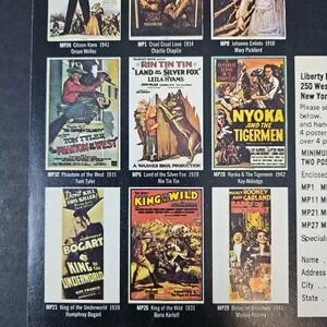 Outdated Posters Art | 1976 Old Movie Posters Magazine Order Form Vintage Print Ad ...